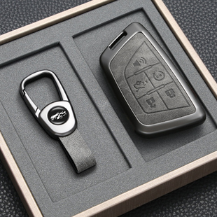 专用于25款凯迪拉克CT5钥匙套XT4包CT4刀锋26款CT6高级感GT4壳扣