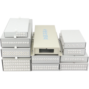 光纤盒直出尾纤盒 全系列 普通/加厚型 大桌面/小迷你式2/4/6/8/12/24/48芯口光缆熔接盒光纤终端盒