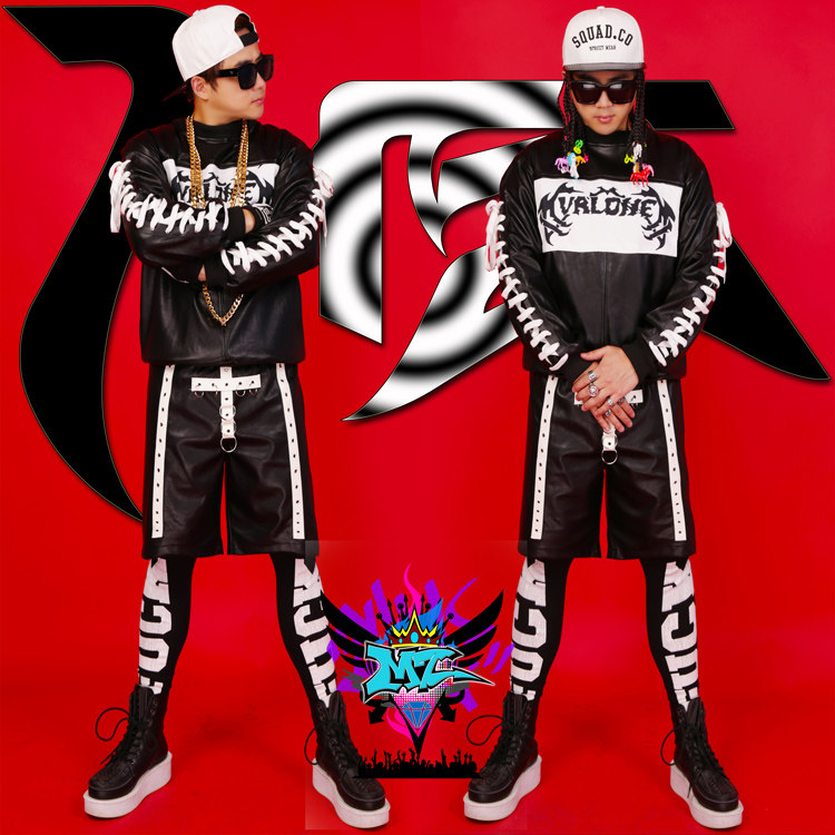 夜店DJ男歌手演出服装嘻哈宽松长袖套装酒吧GOGO街舞表演舞台装潮|msdalam kategori Pakaian Lelaki, baju-T - dari Buy2taobao.com untuk memberikan perkhidmatan ejen Taobao profesional membeli