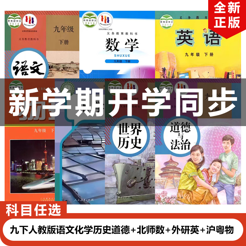 2025新版九年级下册全套7本
