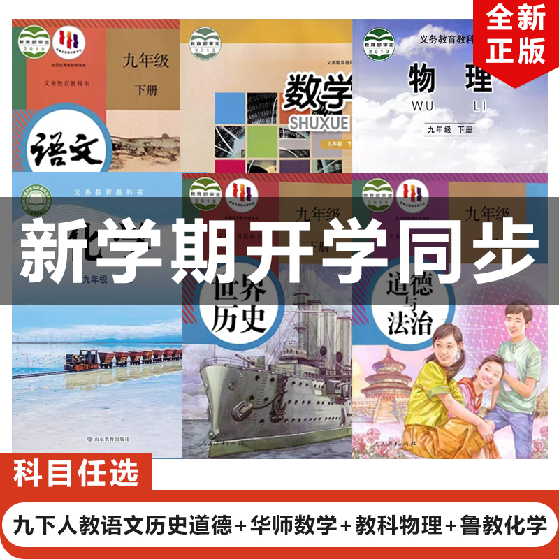 2025新版九年级下册全套6本