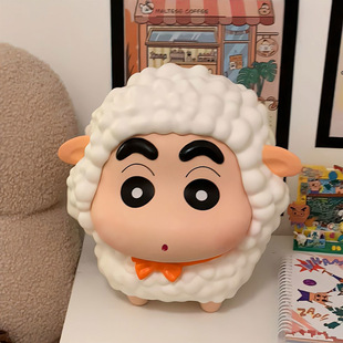 可爱小新拍拍灯男孩玩具女孩睡眠卧室床头灯儿童小夜灯台灯储蓄罐