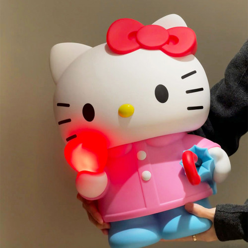 hellokitty存钱夜灯女生床头灯进