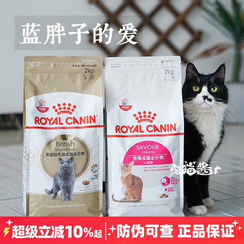 皇家猫粮BS34英短成猫粮