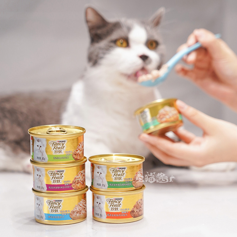 宅猫酱 珍致猫罐头猫零食85g*6罐泰国进口吞拿鱼鸡肉湿粮白肉罐头高性价比高么？