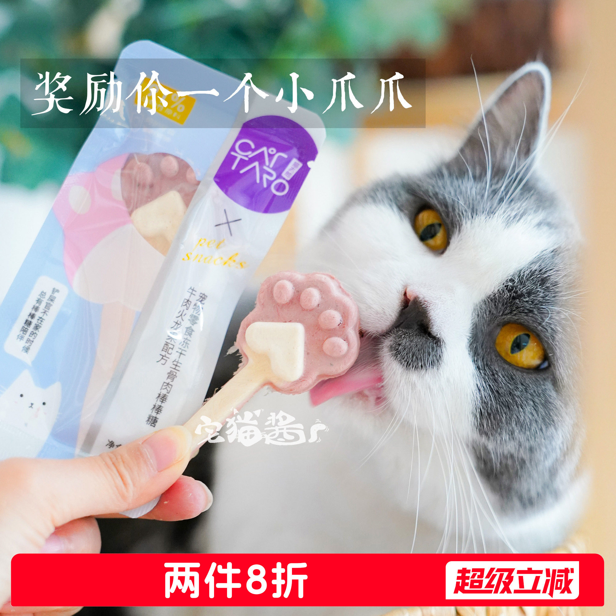 猫太郎CATTARO磨牙洁齿零食肉干图片
