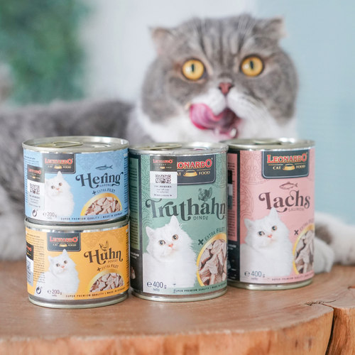 Leonardo猫罐头无谷鲜肉湿粮罐头