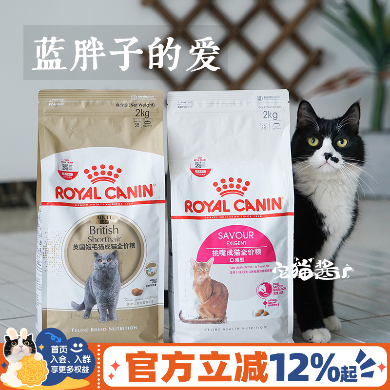 皇家猫粮BS34英短成猫粮