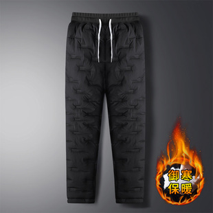 初高中生校裤里面穿的裤子男大童轻薄羽绒棉裤青少年保暖神器外穿