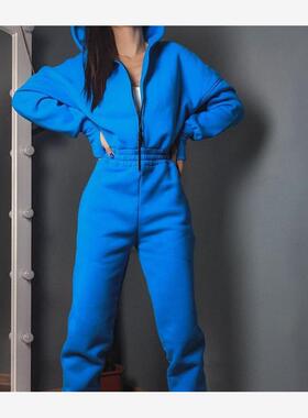 欧美性感休闲长袖连体衣裤长裤女 Jumpsuit Bodysuit Pants Women