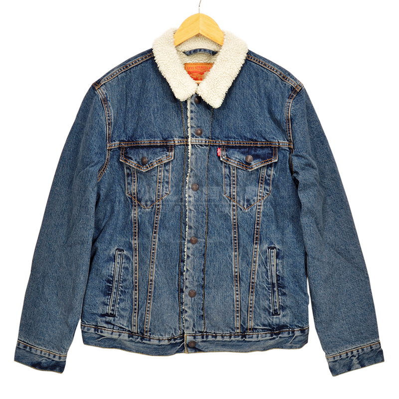 Levis李维斯加绒夹克外套秋冬男