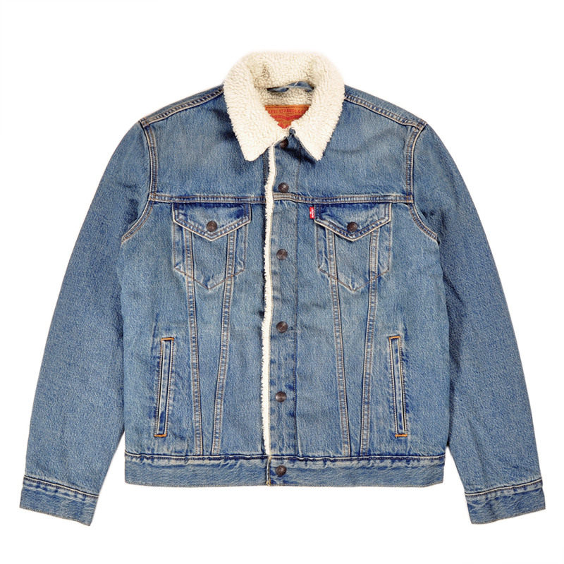 特价微瑕-Levi's李维斯男冬季加厚仿羊羔绒牛仔夹克棉衣外套0044,男装,棉衣,淘宝优惠券,粉丝福利购,淘宝优惠卷