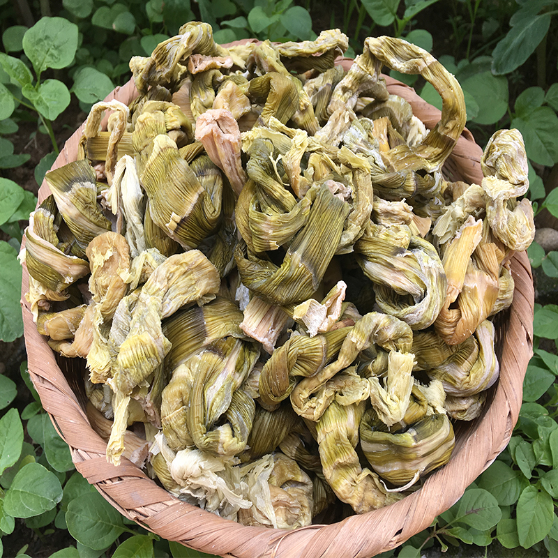 新货安吉野生石笋干500g干货笋干笋尖野生农家去老衣小竹笋干包邮