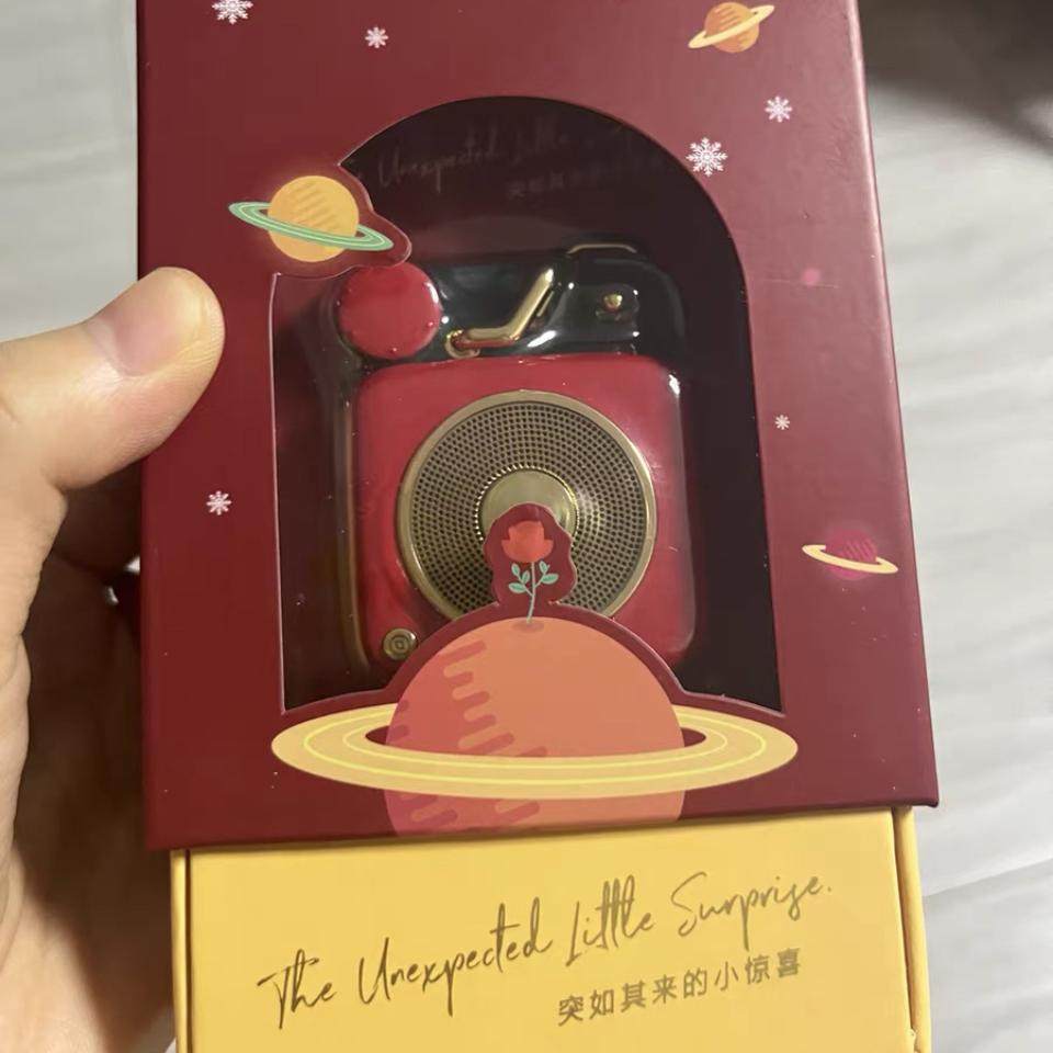 猫王音响原子唱机B612蓝牙音箱小型迷你便携送闺蜜男友女生日礼物