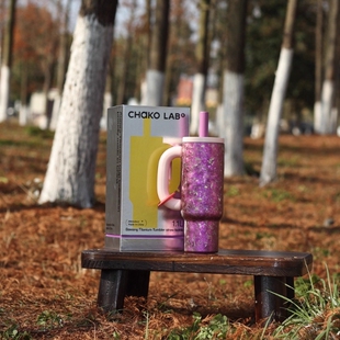 CHaKOLAB和序纯钛杯大容量吸管保温杯高端礼物生日送礼霸王Ti杯