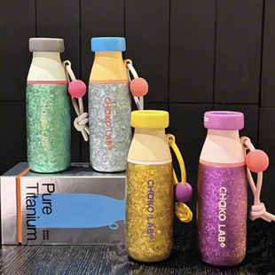 CHaKOLAB和序高端礼物生日送礼大容量吸管保温杯牛奶瓶Ti钛杯