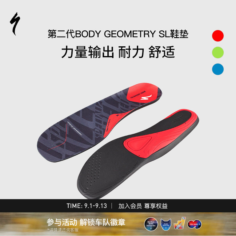 SPECIALIZED闪电自行车锁鞋鞋垫图片
