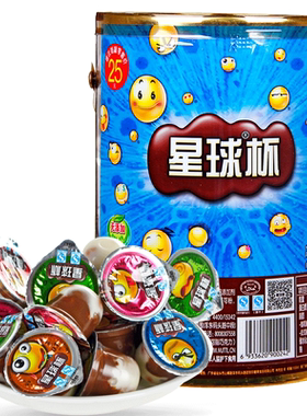 甜甜乐星球杯大杯桶装1000g/桶