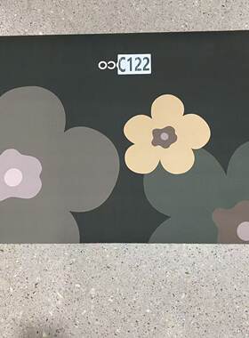 C122（尺寸45*70厘米）硅藻泥防滑吸水隔凉防潮地垫-