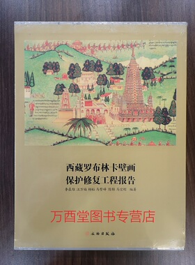 西藏罗布林卡壁画保护修复工程报告 另荐 西藏布达拉宫 萨迦寺 研究 工程 中国藏式建筑艺术 古代建筑 测绘图集（第一二三辑）