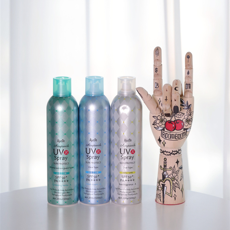 ajuste爱伽丝身体防晒喷雾紫外线
