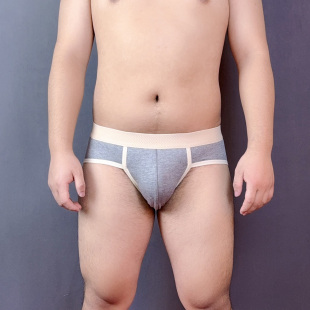 男士内裤U凸抗菌里衬莫代尔透气三角短裤头青年纯色简约运动裤衩