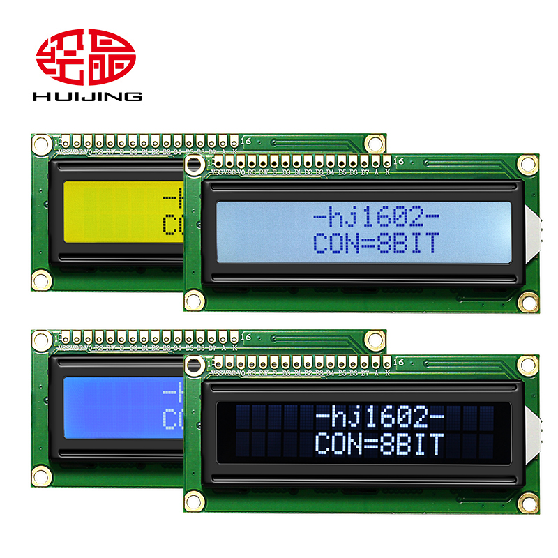 绘晶 HJ1602A 16x2字符屏 LCD液晶屏 LCM液晶模块 COB显示模组-封面