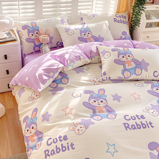 卡通星黛露纯棉枕套单个儿童女童公主学生宿舍全棉枕头48cmx74cm