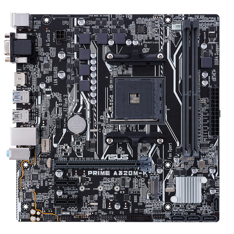 asus /华硕prime a320m-k am4主板怎么样？会不会问题很多？