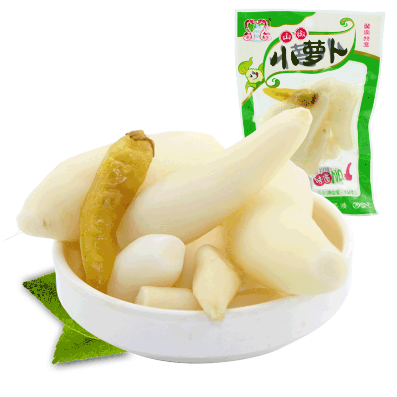 兰溪特产山椒味小萝卜2500g罐装