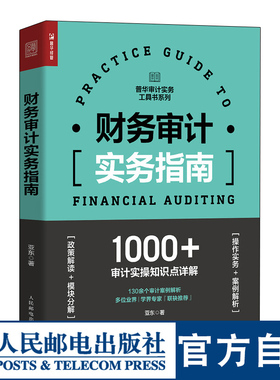 财务审计实务指南 审计报告内部审计学财务会计学企业管理实务内审财会舞弊风险管理企业会计准则