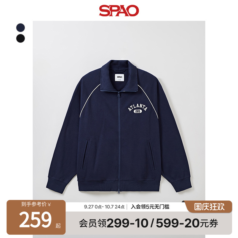 SPAO秋新品男士休夹克外套