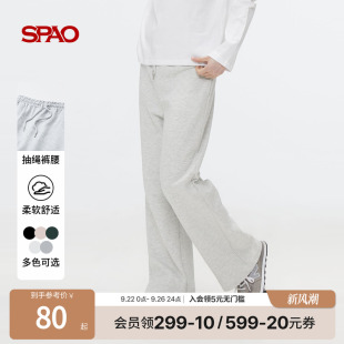 女士簡約休閑直筒褲 SPAO韓國同款 2025年夏季 新品 長褲