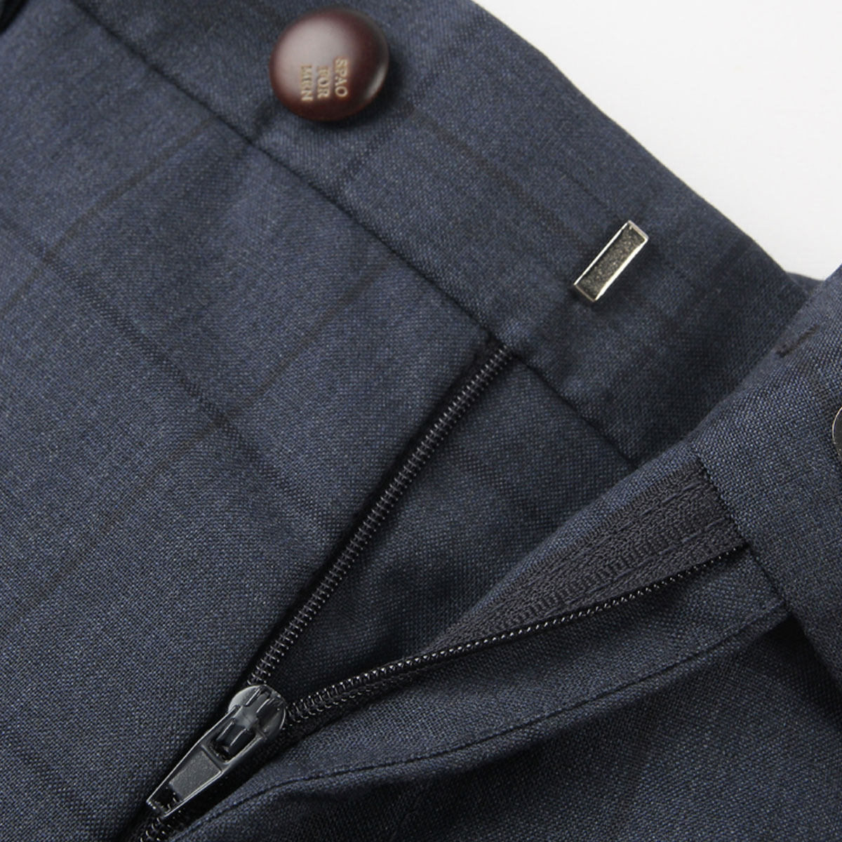 Pantalon droit SPAO en laine - Ref 1488513 Image 4