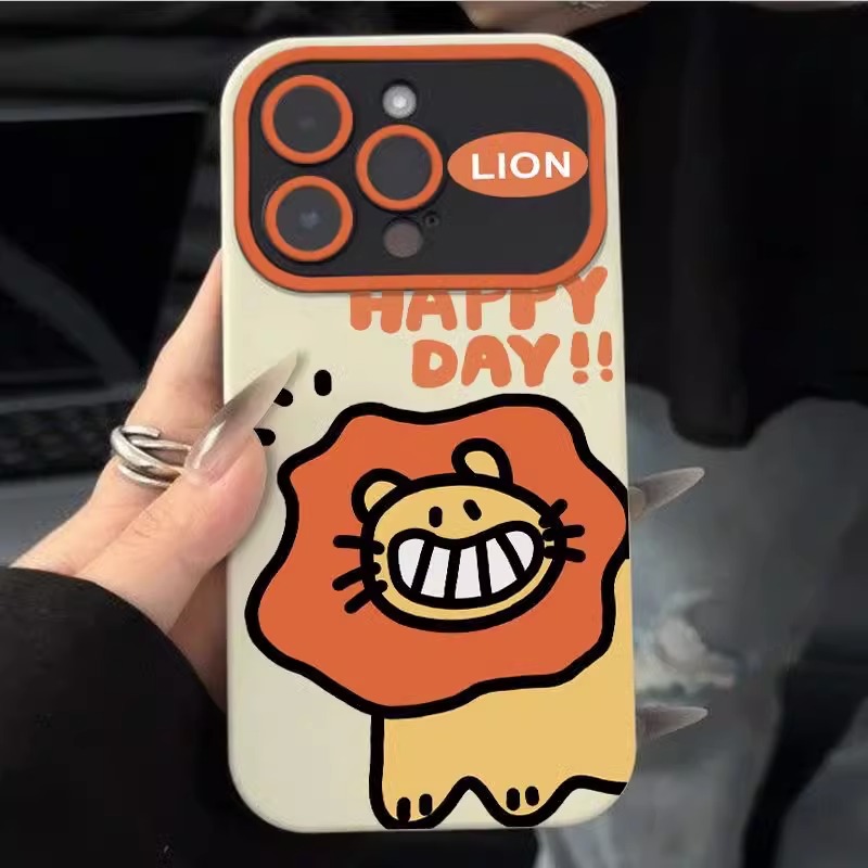 爆款狮子怪兽适用苹果系列手机壳
