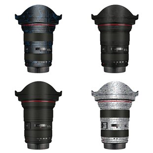 适用于佳能EF16-35 f2.8二代保护贴膜 1635碳纤维贴纸磨砂贴皮3M