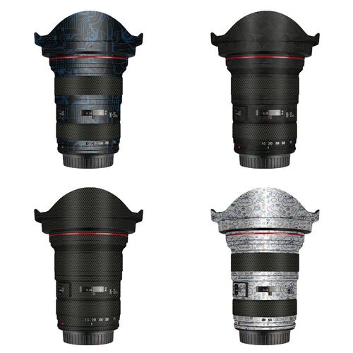 适用于佳能EF16-35 f2.8二代保护贴膜 1635碳纤维贴纸磨砂贴皮3M