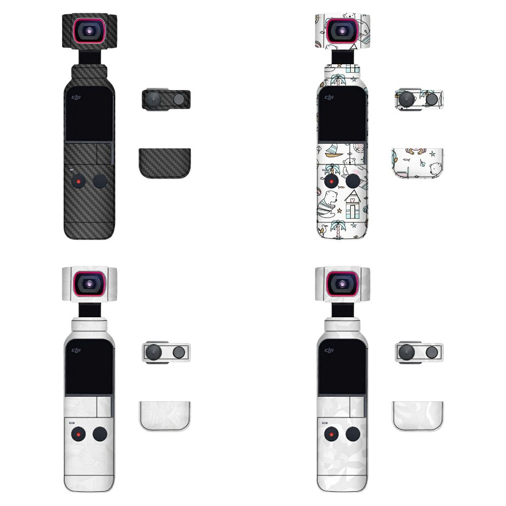 漫步驴适用于大疆DJI Pocket_2全包彩色皮肤保护贴纸贴纸改色膜
