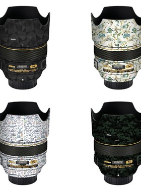 漫步驴适用于尼康AF-S58F1.4G镜头保护贴纸58F1.4 Nikonafs贴纸3M