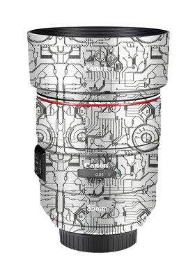 适用于佳能EF85mmf1.4L镜头保护贴膜贴纸全包彩色改色膜皮肤贴皮