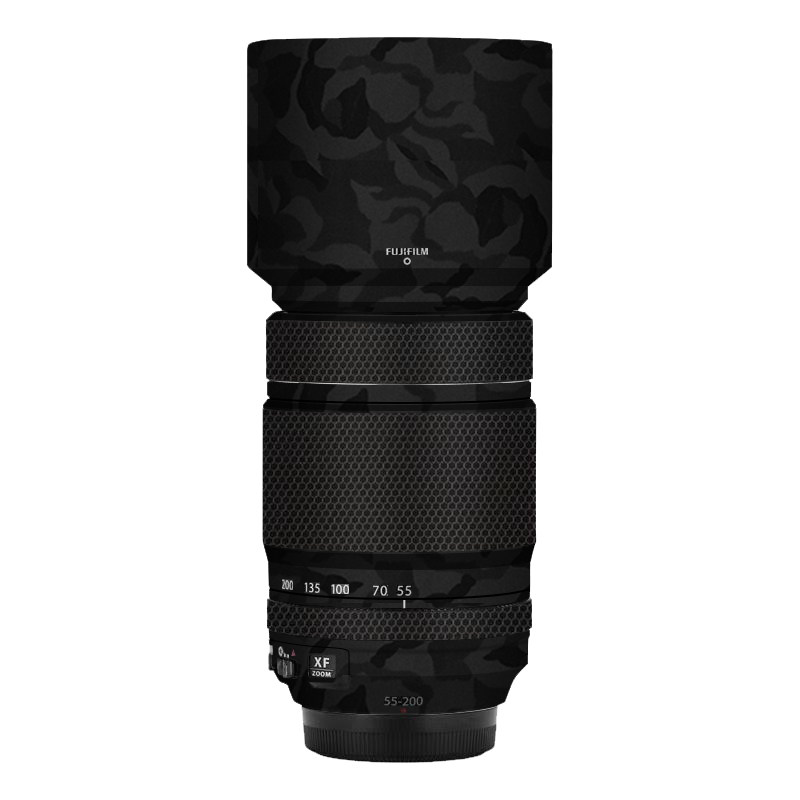 漫步驴适用于富士XF55-200F3.5-4.8 镜头保护贴膜改色膜贴纸3M