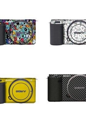 适用于索尼ZV-E10一代机身贴膜贴纸ZVE10全包彩色改色膜贴3M皮肤