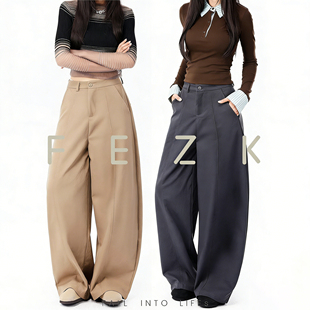 型设计 FEZK Easy life•立体松弛版 FD172 舒适春夏透气面料弯刀裤