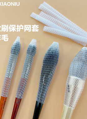 炸毛bi备郭小妞化妆刷保护网套