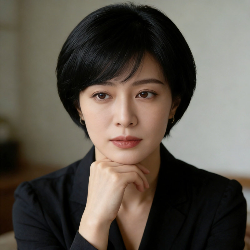 亚马逊欧美现货女士短发帅气奶奶灰化纤cos假发头套厂家