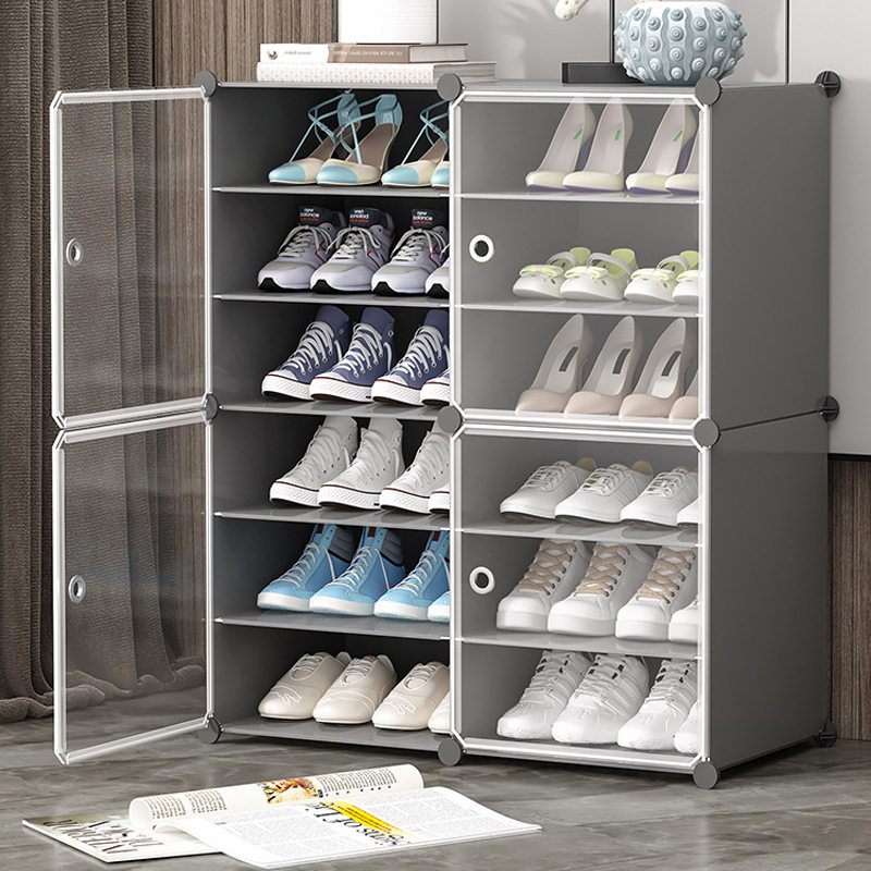 简易鞋架子门口家用多层新款现代简约爆款大容量防尘收纳宿舍卧室