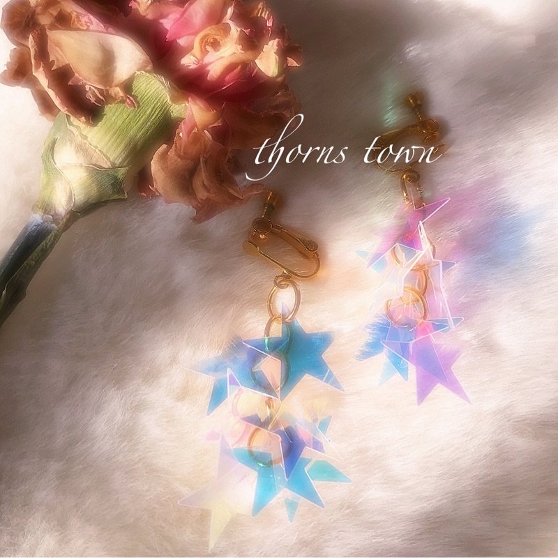 『放羊的星星』荆棘镇女变色耳坠