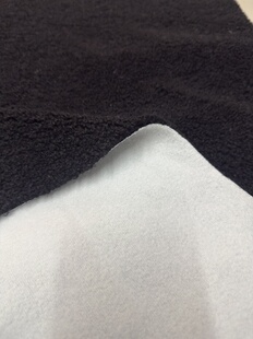 小颗粒绒羊羔绒面料仿羊绒加厚复合加绒保暖布料服装外套面料