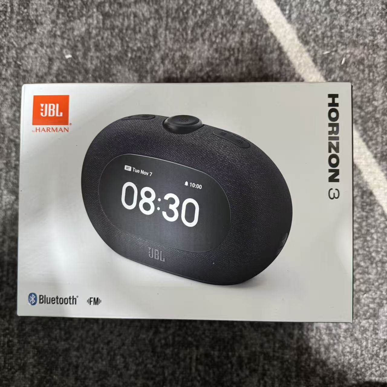 JBL HORIZON 3 地平线三代家用卧室 FM调频收音 蓝牙闹钟音响