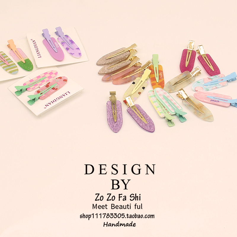 zozo边夹醋酸日韩发夹